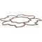 Ekena Millwork 83W x 83H x 14T Large Anderson Decorative Fretwork Wood Ceiling Panels, Walnut CELW83X83X0250ANDWA - alternate 6